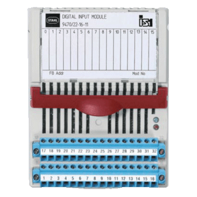 Digital Input Module NAMUR Ex i / I.S. Inputs, 16 Channels for Zone 1 / Div. 1 Series 9470/22